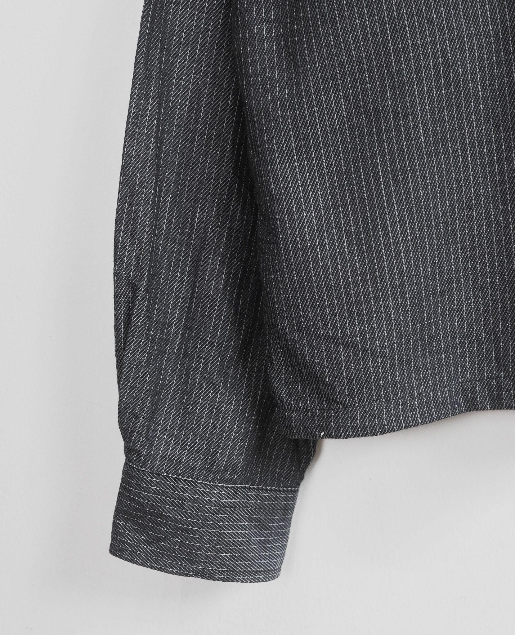  10.10.23 - VTG CROPPED BUTTON UP SHIRT - GEORGE 