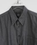  10.10.23 - VTG CROPPED BUTTON UP SHIRT - GEORGE 