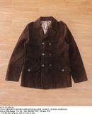  07.01.24 - VTG CORDUROY DOUBLE BREASTED BLAZER JACKET - BUONA GIORNATA 