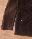  07.01.24 - VTG CORDUROY DOUBLE BREASTED BLAZER JACKET - BUONA GIORNATA 