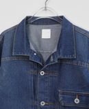  08.06.23 - VTG CROPPED DENIM JACKET - DRESKIP 