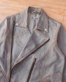  07.01.24 - VTG CROPPED BIKER DENIM JACKET - DJ HONDA 