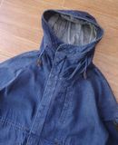  07.01.24 - VTG DENIM PARKA JACKET - OLIVE DES OLIVE 