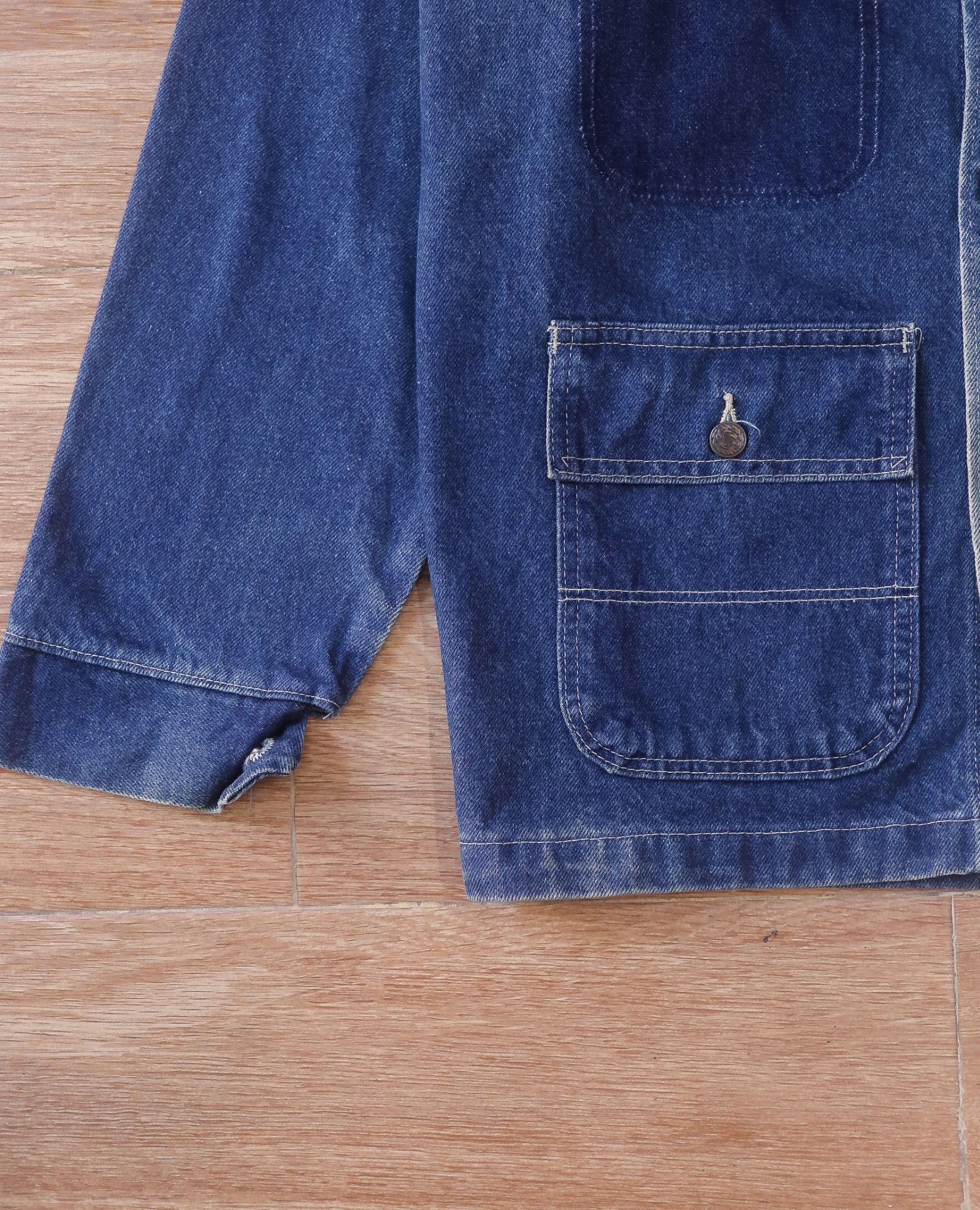  07.01.24 - VTG CHORE COAT DENIM JACKET - POINTER BRAND 
