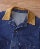  07.01.24 - VTG CHORE COAT DENIM JACKET - POINTER BRAND 