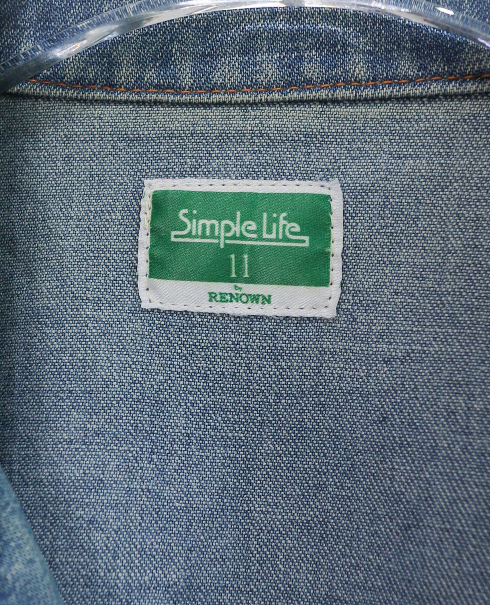  08.06.23 - VTG DENIM JACKET - SIMPLE LIFE BY RENOWN 