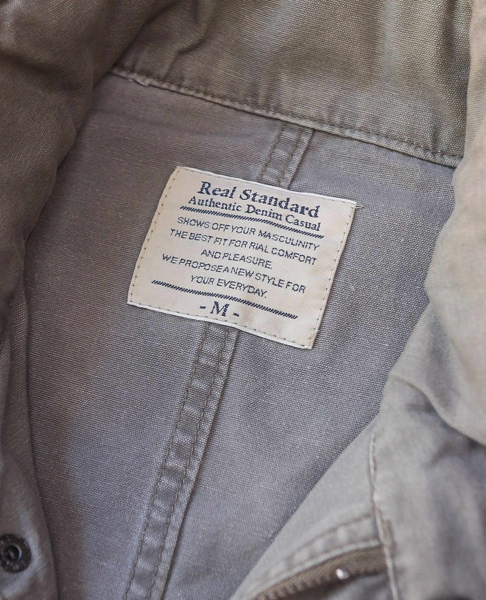  07.01.24 - VTG TWILL MILITARY FIELD JACKET - REAL STANDARD 