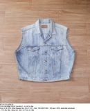 07.03.24 - VTG DENIM VEST JACKET - LEVI'S 90s 