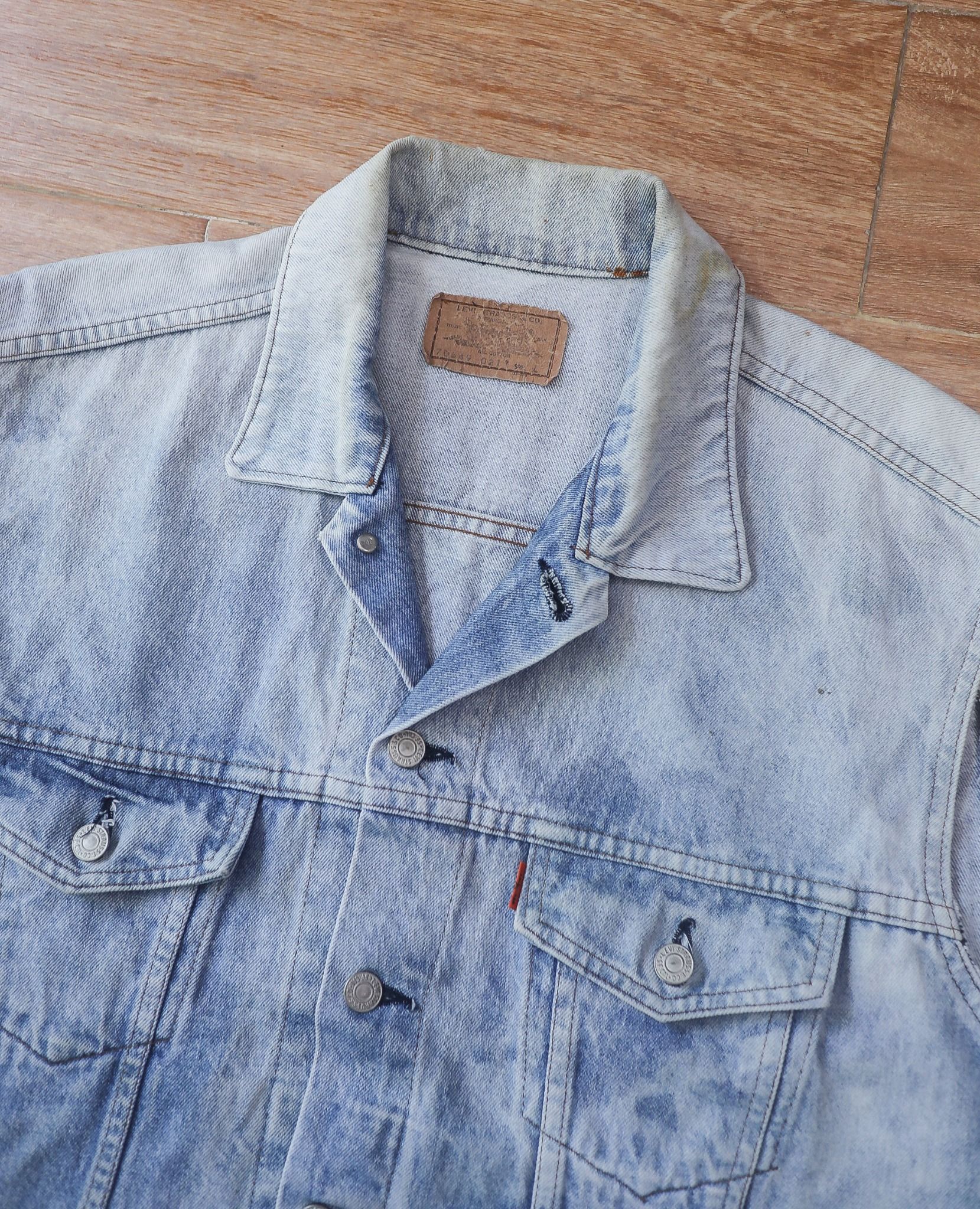  07.03.24 - VTG DENIM VEST JACKET - LEVI'S 90s 