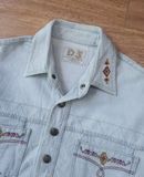  07.03.24 - VTG CROPPED DENIM JACKET - DIXIE SPORTS 