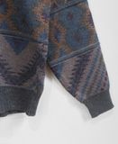  12.17.23 - VTG KNIT SWEATSHIRT - CROSSKEYS 