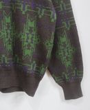  12.17.23 - VTG KNIT SWEATSHIRT - MOUNTAIN TOP TOKYO 