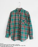  05.25.23 - VTG FLANNEL BUTTON UP SHIRT - RAYGUN 