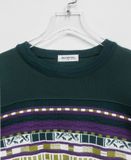  12.17.23 - VTG KNIT SWEATSHIRT - SILVER OX 
