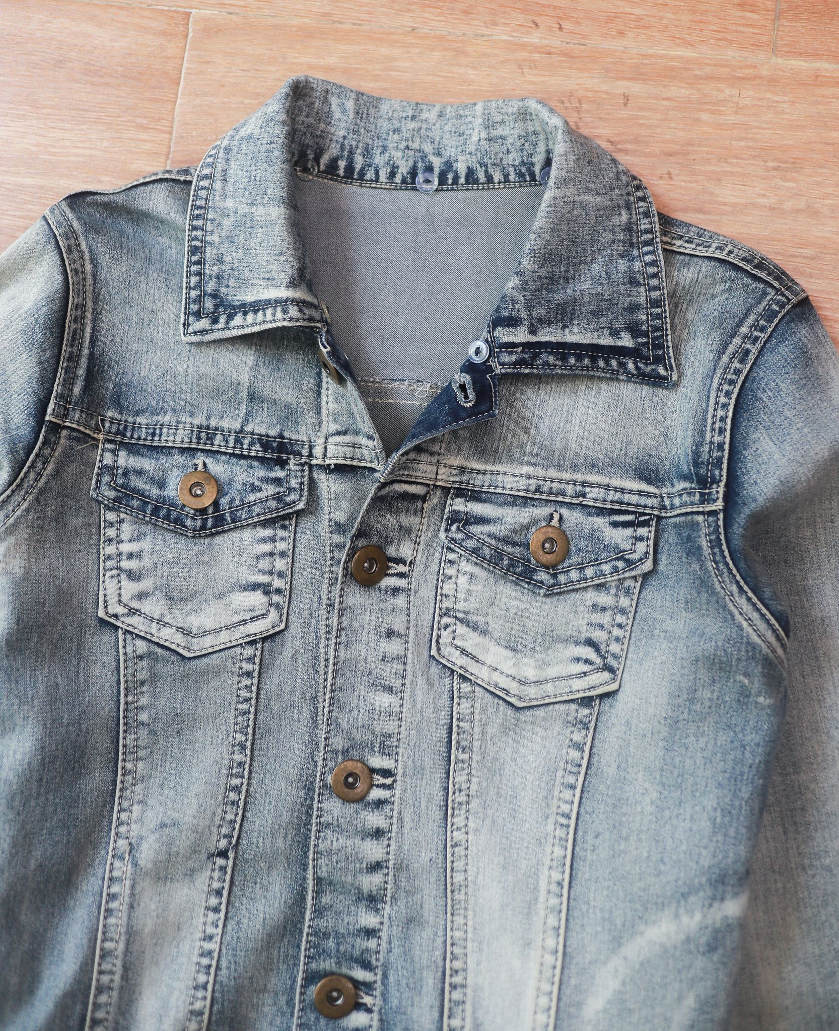  07.07.24 - VTG CROPPED DENIM JACKET - SUREVE 