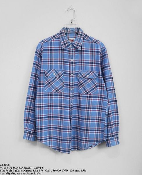  12.18.23 - VTG BUTTON UP SHIRT - LEVI'S 