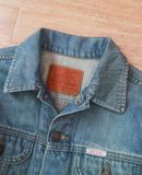  07.07.24 - VTG CROPPED DENIM JACKET - SOMETHING by EDWIN 