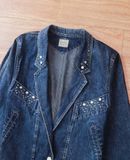  07.06.24 - VTG BLAZER DENIM JACKET - CETRA 90s 