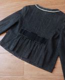  07.06.24 - VTG CROPPED DENIM JACKET - HARRODS 