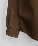  10.30.23 - VTG BUTTON UP TWILL MILITARY SHIRT - OVAL DICE 