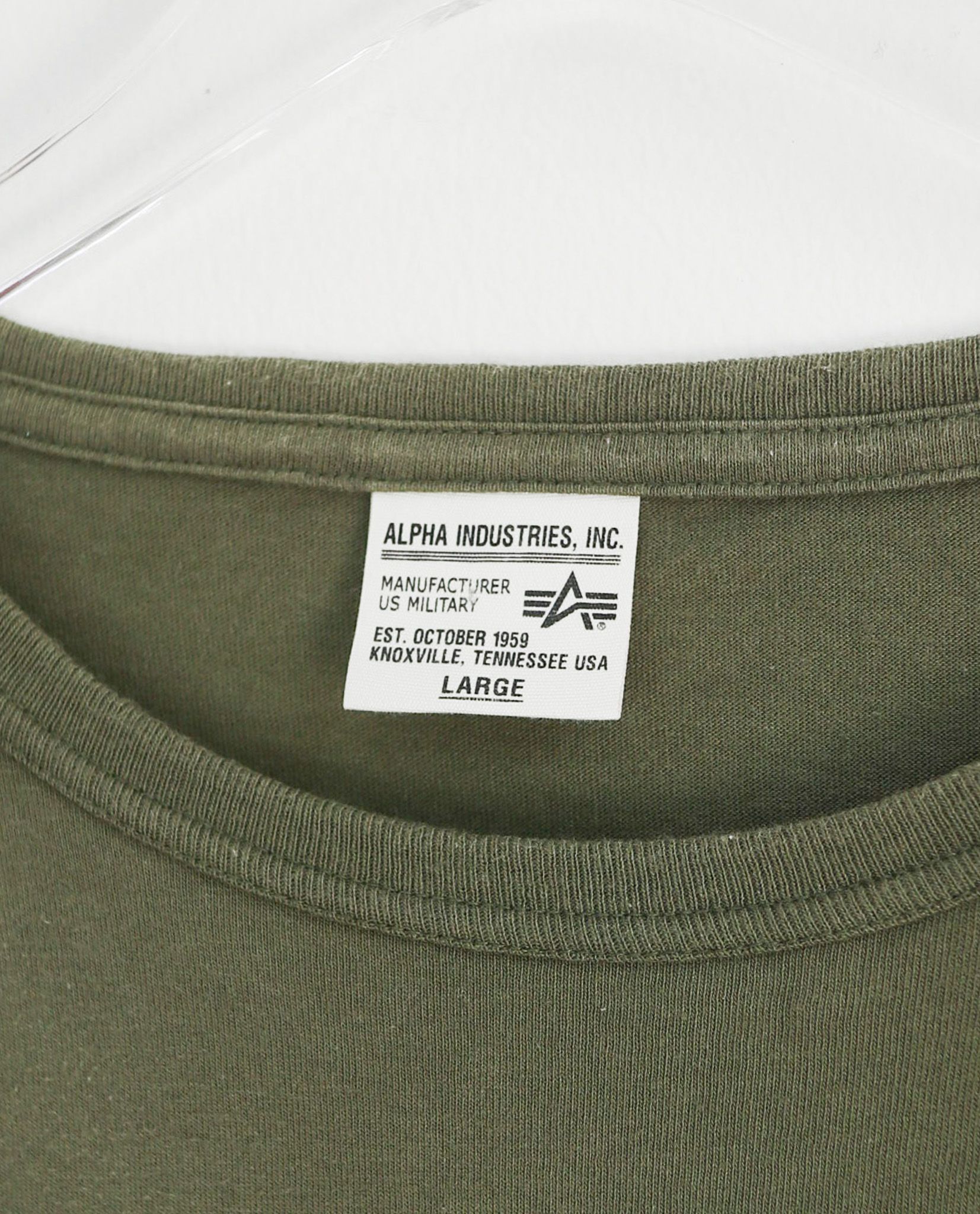  05.19.23 - VTG T-SHIRT - ALPHA INDUSTRIES 