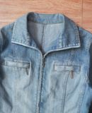  07.06.24 - VTG CROPPED DENIM JACKET - MOSAIQUE 