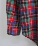  10.30.23 - VTG OVERSIZED BUTTON UP FLANNEL SHIRT - RALPH LAUREN 