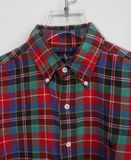  10.30.23 - VTG OVERSIZED BUTTON UP FLANNEL SHIRT - RALPH LAUREN 