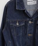  08.06.23 - VTG FLANNEL LAYERED CROPPED DENIM JACKET - PIQUE DE PIQUE 