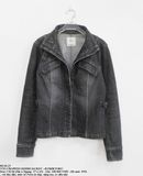  08.06.23 - VTG CROPPED DENIM JACKET - KUMIKYOKU 