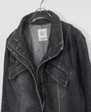  08.06.23 - VTG CROPPED DENIM JACKET - KUMIKYOKU 