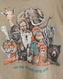  05.19.23 - VTG T-SHIRT -  FLETHER'S WILDLIFE 1996 