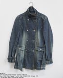  08.06.23 - VTG DENIM COAT JACKET - TAKEO KIKUCHI 