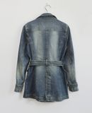  08.06.23 - VTG DENIM COAT JACKET - TAKEO KIKUCHI 