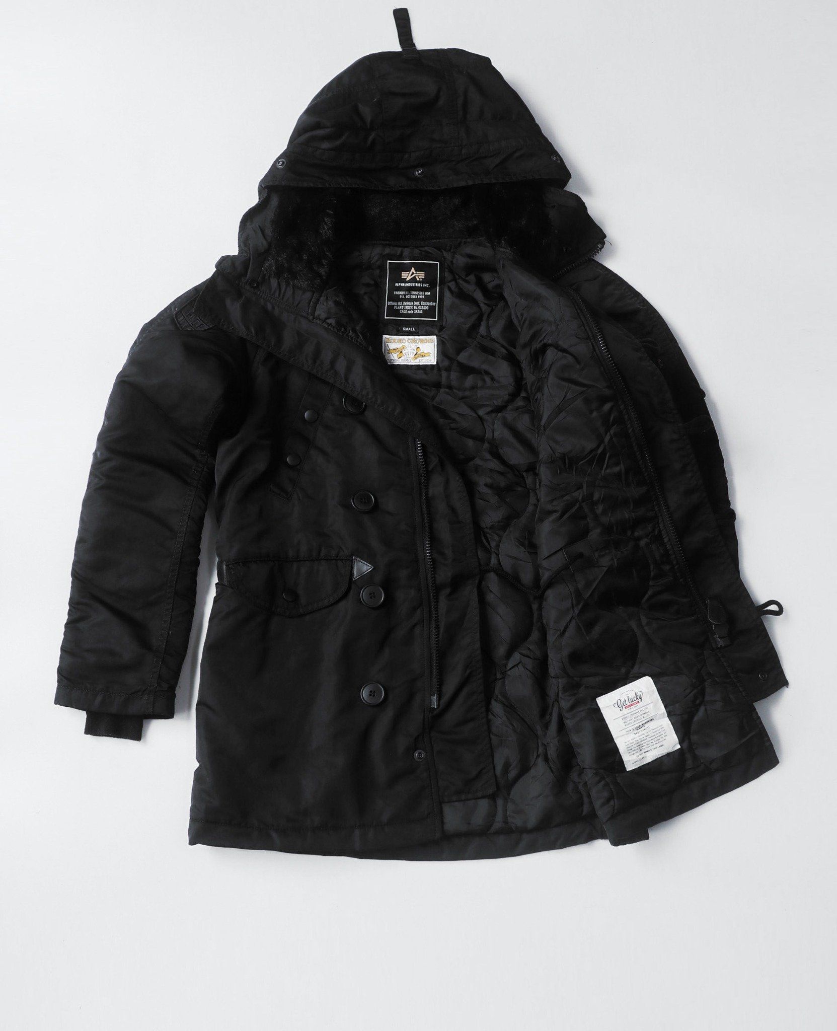  01.15.24 - VTG LONGLINE PARKA JACKET - ALPHA INDUSTRIES X RODEO CROWNS 