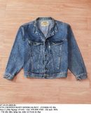  07.10.24 - VTG CROPPED BOXY DENIM JACKET - EVERBLUE 90s 
