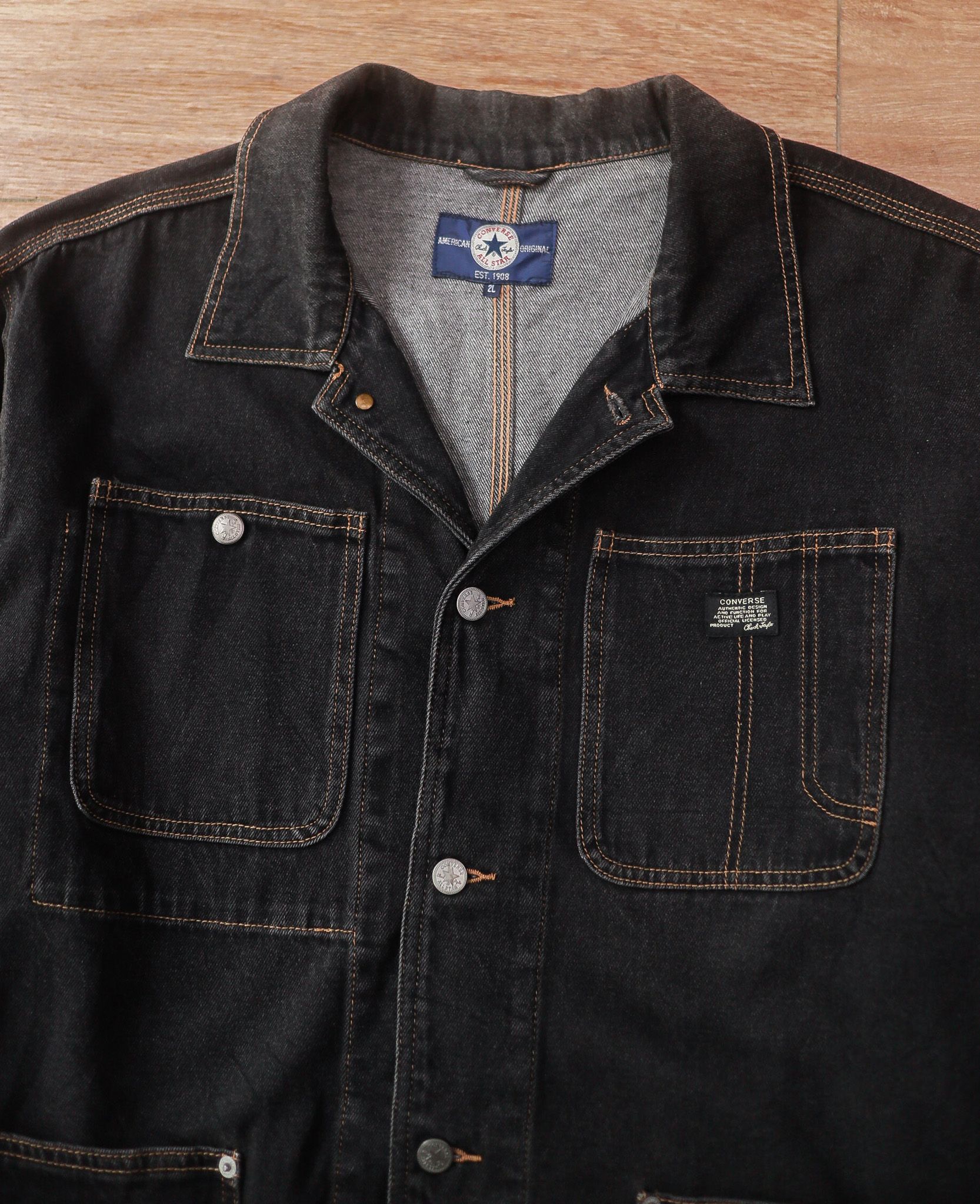  07.10.24 - VTG CHORE COAT DENIM JACKET - CONVERSE 