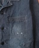  07.10.24 - VTG BLAZER DENIM JACKET - DOG HOUSE 
