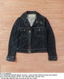  07.14.24 - VTG CROPPED DENIM BIKER JACKET - EDUCATION FROM YOUNG MACHINES 