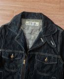  07.14.24 - VTG CROPPED DENIM BIKER JACKET - EDUCATION FROM YOUNG MACHINES 