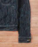  07.14.24 - VTG CROPPED DENIM BIKER JACKET - EDUCATION FROM YOUNG MACHINES 
