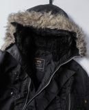  01.15.24 - VTG LONGLINE PARKA EXTREME COLD JACKET - ALPHA INDUSTRIES 90s 
