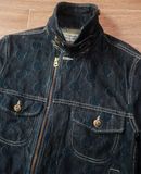 07.14.24 - VTG CROPPED DENIM BIKER JACKET - EDUCATION FROM YOUNG MACHINES 