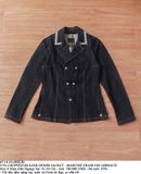  07.14.24 - VTG CROPPED BLAZER DENIM JACKET - MARITHÉ FRANCOIS GIRBAUD 