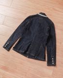  07.14.24 - VTG CROPPED BLAZER DENIM JACKET - MARITHÉ FRANCOIS GIRBAUD 