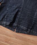  07.14.24 - VTG CROPPED BLAZER DENIM JACKET - MARITHÉ FRANCOIS GIRBAUD 