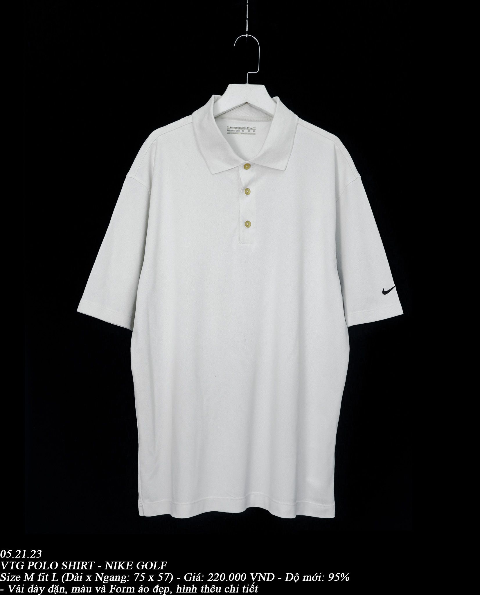  05.21.23 - VTG POLO SHIRT - NIKE GOLF 