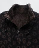  01.12.24 - VTG SLEEVELESS QUARTER ZIP FUR JACKET - LA MODA GOJI 
