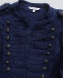  01.12.24 - VTG CROPPED NAPOLEON DENIM JACKET - REDHERRING 