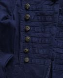  01.12.24 - VTG CROPPED NAPOLEON DENIM JACKET - REDHERRING 